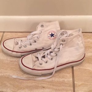 White High Top Converse
